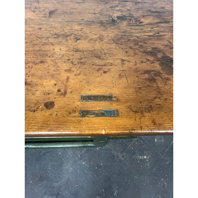 Green Vintage Provincial Dongbei Altar Table Console For Sale - Image 8 of 9
