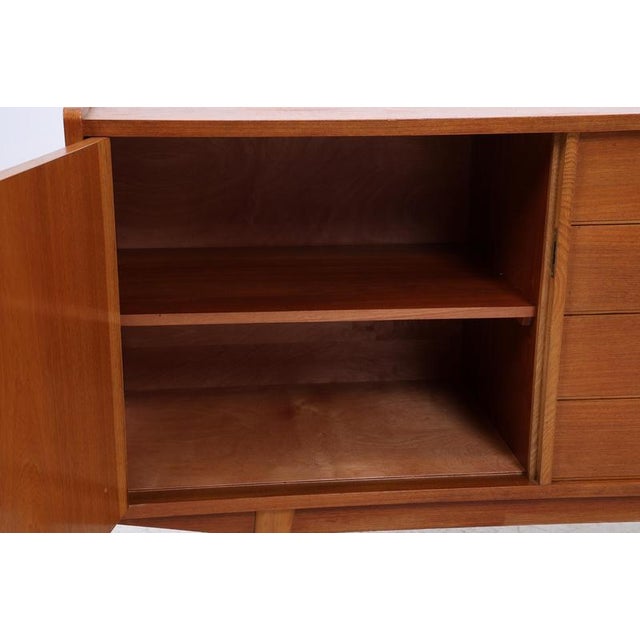 Mid-Century Teak Chest of 4 Drawers, 1960s For Sale - Image 9 of 15