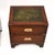 Brown Antique Military Campaign Style Bedside Chests, 1950, Set of 2 For Sale - Image 8 of 11