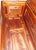 Vintage Rustic Country Farmhouse Cedar Lined Trunk With Caster Wheels For Sale - Image 12 of 13