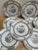 Vintage Asian Chinoiserie Dessert Plates, Set of Eleven For Sale In Sacramento - Image 6 of 11
