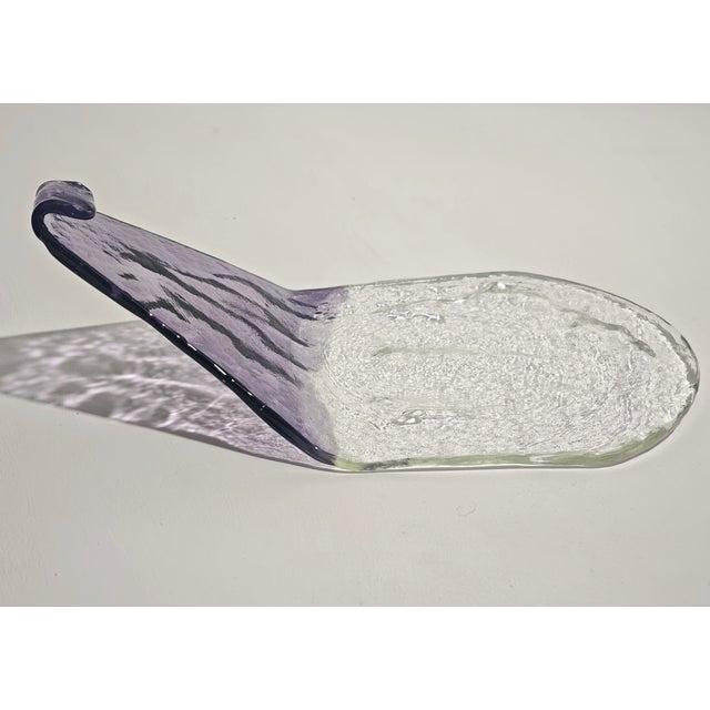 Purple Murano Glass Pendant Lamp by AV Mazzega, 1970s For Sale - Image 8 of 15