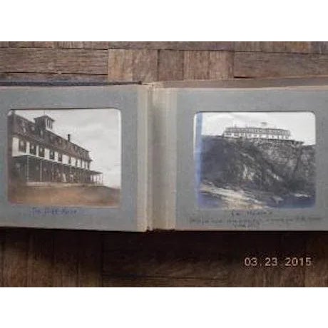 Mid 19th Century Antique 19th Century Photo Album (Pinkham Family)-Kennebunkport, Maine For Sale - Image 5 of 5