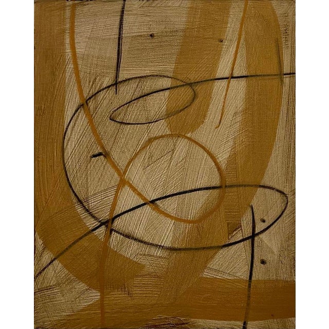 Set of 9. by Murray Duncan Mixed media on canvas board Size: 16" x 20" Unframed, signed This striking contemporary artwork...