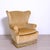 Set of Highback Armchairs in Beige Velvet with Wooden Legs, 1970s For Sale - Image 9 of 18