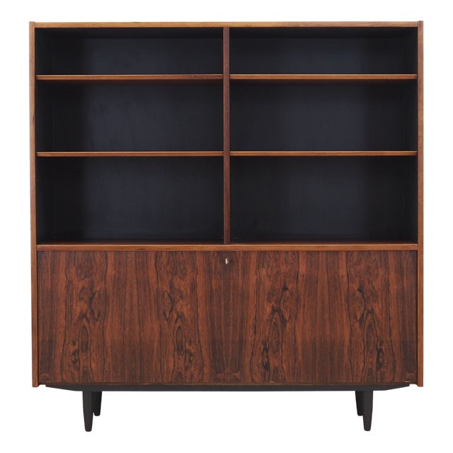 Danish Rosewood Bookcase from Hundevad & Co., 1970s For Sale