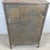Gray Vintage Industrial Metal Cabinet With Shelves and Weathered Patina For Sale - Image 8 of 17