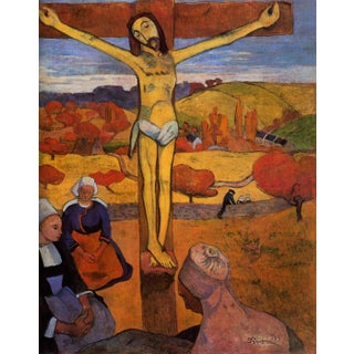 Paul Gauguin the Yellow Christ Giclee LTD Edition For Sale