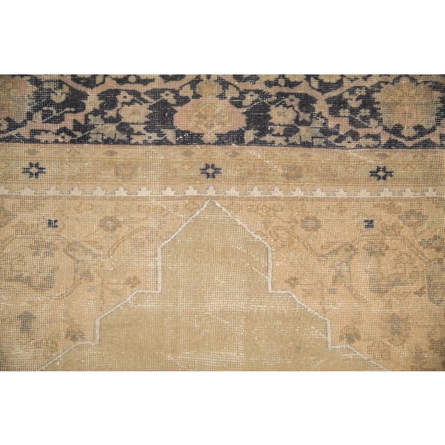 1960s Vintage Distressed Oushak Carpet - 11'11" x 16'11" For Sale - Image 5 of 12