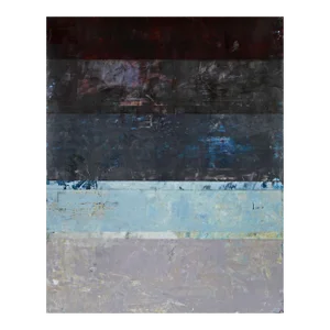 Contemporary Abstract Acrylic on Paper Painting "Untitled (#705)" by Clay Johnson