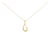Late 20th Century Elsa Peretti for Tiffany & Co 18k Gold Tear Drop Pendant on Chain For Sale