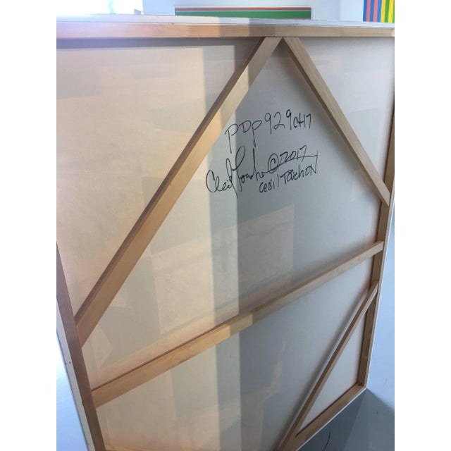 2010s Cecil Touchon, Large Painting on Canvas Titled: PDP929ct17, 2017 For Sale - Image 5 of 8