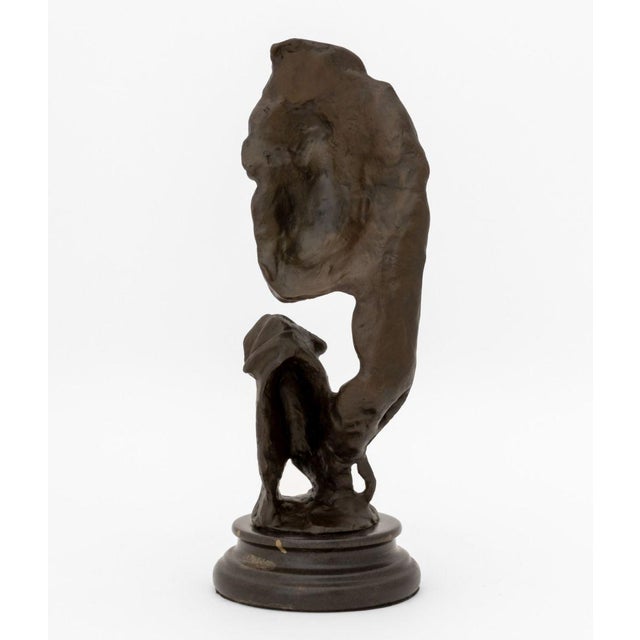 Metal After Auguste Rodin Woman Praying Patinated Bronze For Sale - Image 7 of 10