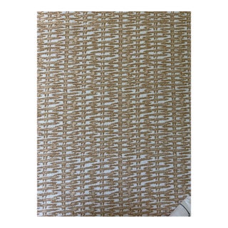 Casa Branca Vimini - Color Toast 2 6/8 Yards Linen Fabric For Sale