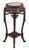 Late 19th Century Chinese Hardwood and Marble Pedestal Table For Sale - Image 5 of 5