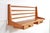 Brown Mid-Century Wall Rack in Beech, 1950s For Sale - Image 8 of 8