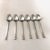 1980s Midcentury Danish Raadvad Stainless Table Spoons S/6 For Sale - Image 5 of 5