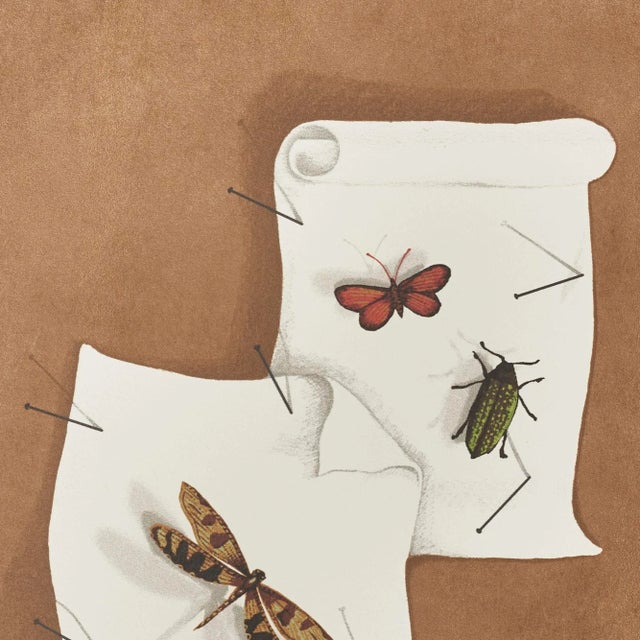 Sample - Schumacher X Charlap Hyman Herrero Diana Wallpaper in Multi For Sale In Charlotte - Image 6 of 9