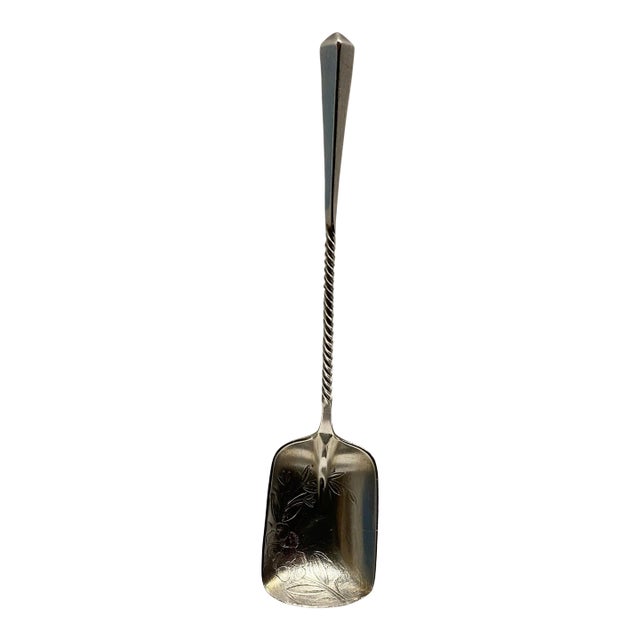 Shovel Form Towle Sterling Silver Sugar Spoon For Sale
