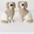 English Pair of 19th Century Staffordshire White Poodle Dogs For Sale - Image 12 of 12