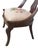 Antique Federal Style Carved Wood Side Chair With Floral Needlepoint Seat For Sale - Image 11 of 18