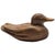 Roy A. Parfait Hand-Carved Duck Sculpture Signed Folk Art Wood Carving For Sale - Image 4 of 12