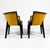 Paul Haigh Sinistra Chairs by Bernhardt For Sale - Image 10 of 12