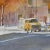 1990s James C. Borden Large Cityscape Street Scene Watercolor Painting Cerused Frame For Sale - Image 4 of 14