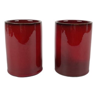 Small Ceramic Vases by Gérard Hofmann, 1960s, Set of 2 For Sale