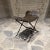 1920s 1920s Neoclassical Antique Cast Iron Vanity Bench Stool by Oscar Bach For Sale - Image 5 of 10