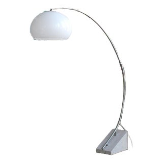Marble Arc Floor Lamp, 1960s For Sale
