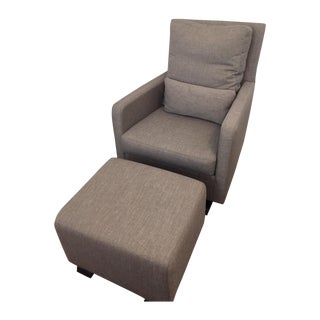 Monte Design Como Glider in Pebble Grey For Sale