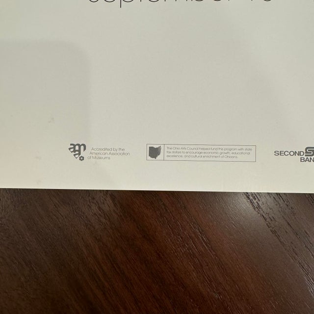 Marko Spalatin Retrospective Print Butler Institute of American Art 1995 Signed For Sale In Cleveland - Image 6 of 6