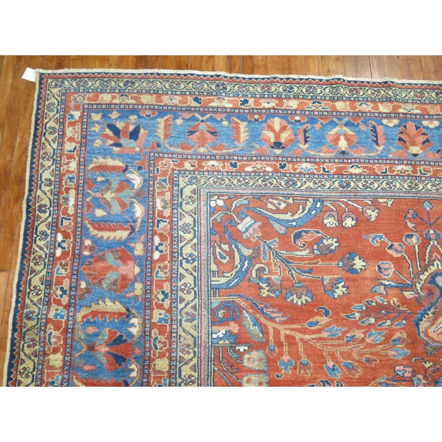 Early 20th Century Persian Malayer Rug - 10' x 15'1" For Sale In New York - Image 6 of 9