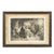 Vincente de Paredes, Royal Visitors in Watteaus Studio, 19th Century, Engraving on Paper, Framed For Sale - Image 6 of 6