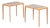 Oak Side Tables with Royal Copenhagen Tiles by Johannes Andersen, 1960s, Set of 2 For Sale