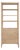 Matthew Izzo Home Coleman Three Drawer Cerused Oak Etagere For Sale