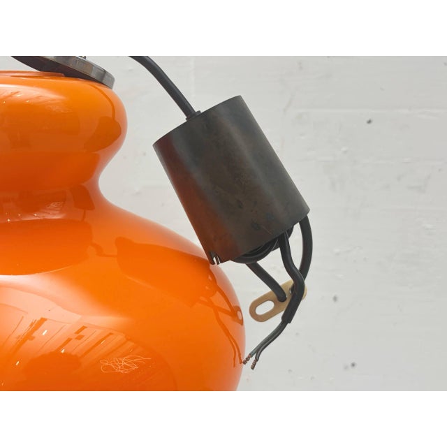 Pendant Lamp in Opal Glass by Peill & Putzler, Germany, 1970s For Sale - Image 11 of 13