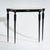 Mid-20th Century Black Console Table with White Stone Top, Italy For Sale - Image 16 of 18