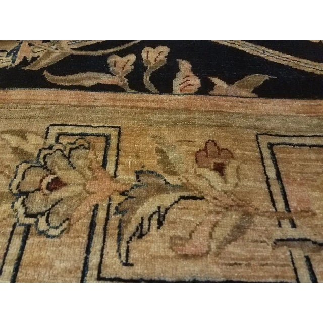 Shabby Chic Kafkaz Blue & Gold Wool Rug 9' X 11'11" Chairish