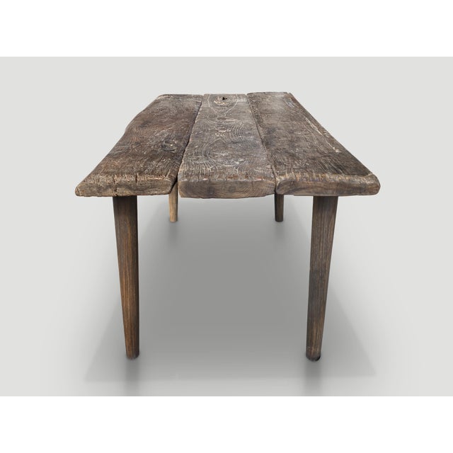 Andrianna Shamaris Wabi Sabi Console or Side Table For Sale - Image 11 of 18