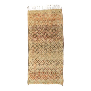 Vintage Moroccan Beni Ourain Rug, 06'00 X 12'06 For Sale