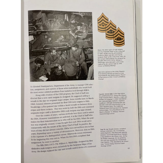 Army History Book - The Army Historical Foundation Beaux Arts Military History Green Leatherette With Gold Medallion For Sale - Image 10 of 13