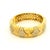 Metal Vintage Italian 18k Gold Diamond Wide Cuff Bracelet For Sale - Image 7 of 16