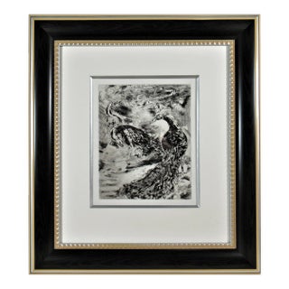 Marc Chagall, Le Geai Pare des Plumes du Paon, From the suite Les Fables De La Fontaine For Sale