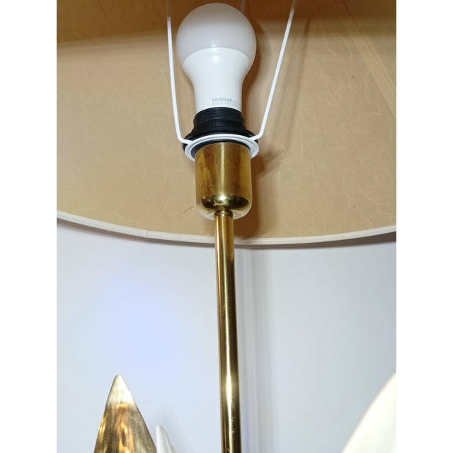 Metal Vintage Italian Table Lamp, 1970s For Sale - Image 7 of 11