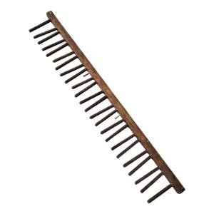 Early 20th Century Primitive Factory Wooden Peg Shoe/Candle Wall Drying Rack Hat Coat Herb