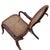 1900 - 1909 Rare Vienna Secession Bent Oak & Cane Easy Chair No. 01 Attributed to Thonet For Sale - Image 5 of 5