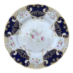 Mid-1800's English Ironstone China Plate #3