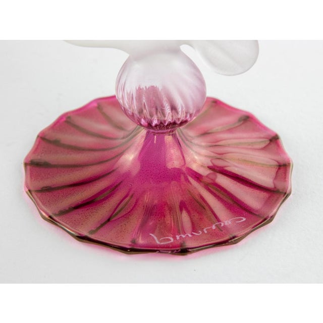 Murano Glass Cake Stand by La Murrina, Italy, 1980s For Sale - Image 3 of 6